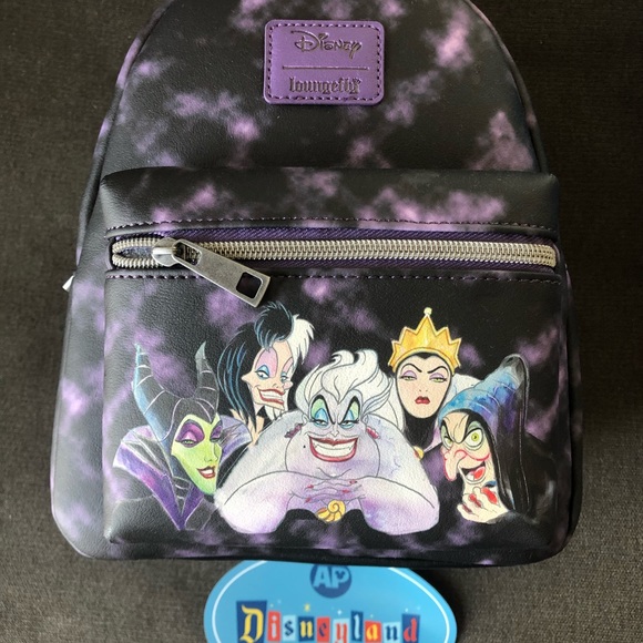 Loungefly Handbags - SOLD Disney Villains Loungefly Mini Backpack NWT